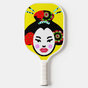 Japanese Geisha Pickleball Paddle
