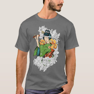 Japanese Geisha Samurai (2) T-Shirt