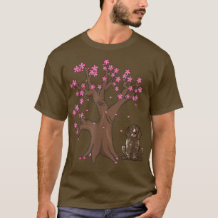 Japanese German Shorthaired Pointer Cherry Blossom T-Shirt
