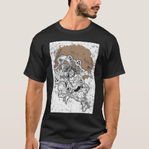 Japanese God Drums Mythical Creatures Japan Anime T-Shirt