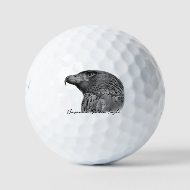 Japanese Golden Eagle Golf Balls (Front)