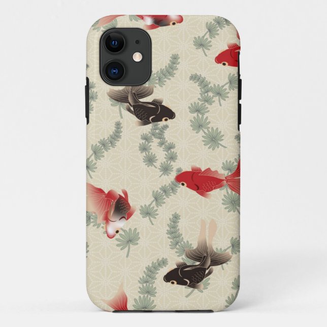 Japanese Goldfish Case-Mate iPhone Case (Back)