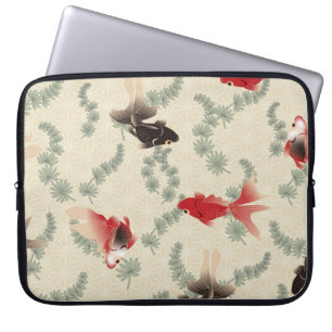 Japanese Goldfish Laptop Sleeve