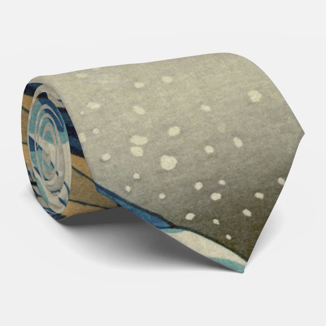 Japanese Great Wave off Kanagawa by Hokusai Tie (Rolled)