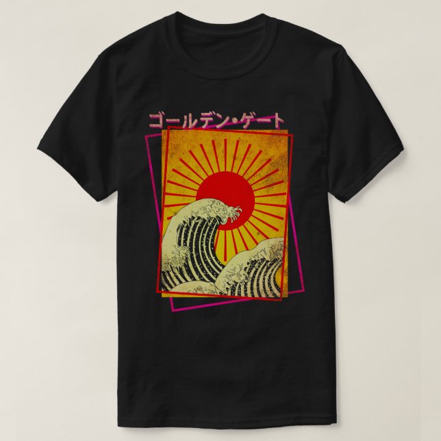 Japanese Great Wave T-Shirt (Design Front)