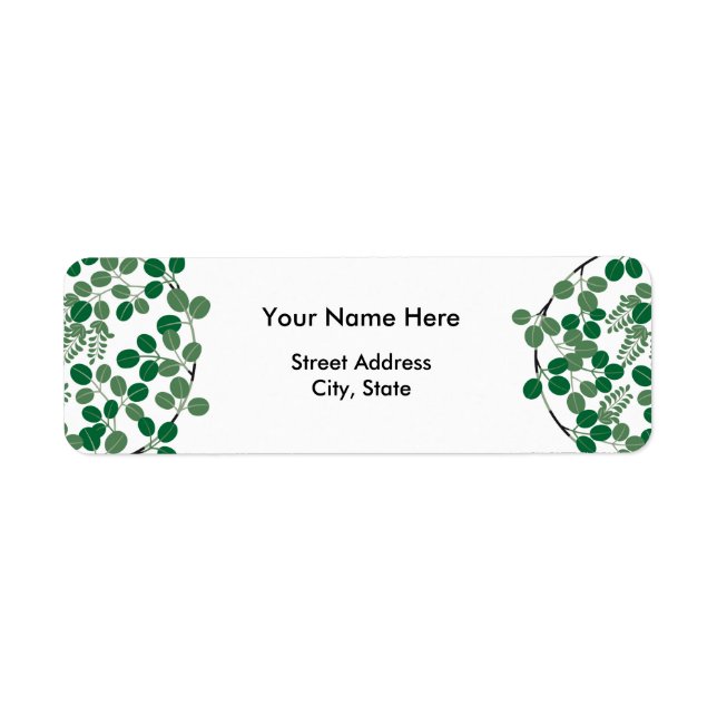 Japanese Green Leaf Circle (Front)