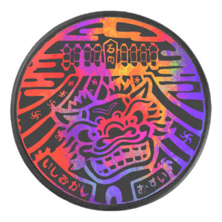 Japanese Guardian Lion Puck