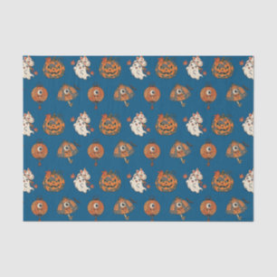 Japanese Halloween Yokai Pattern Tissue Paper