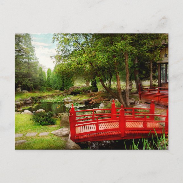 Japanese - Harmony and Nature Postcard (Front)