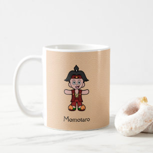 Japanese Hero Peach Boy Momotaro Coffee Mug