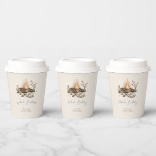 Japanese Hibachi Dinner Birthday Party BBQ Grill Paper Cups