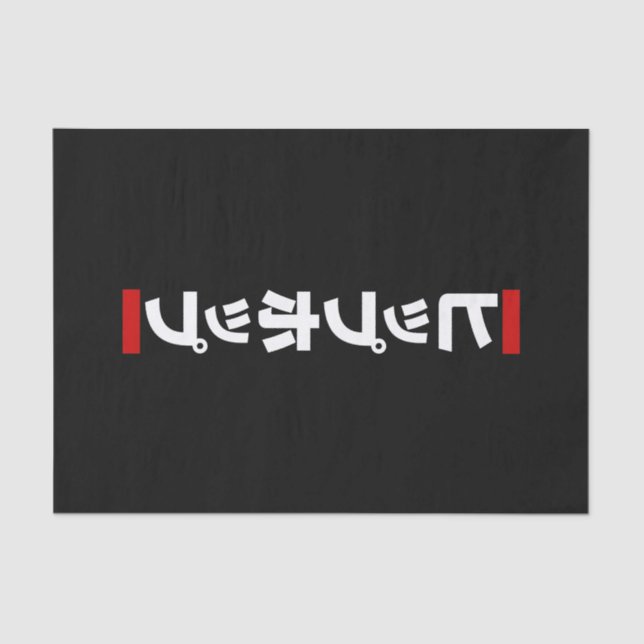 Japanese Hip Hop 日本のヒップホップ Tissue Paper (Front)