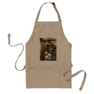 Japanese Humour - Dog Pulling Pants Down Standard Apron