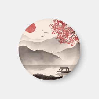 Japanese Illustration Magnet