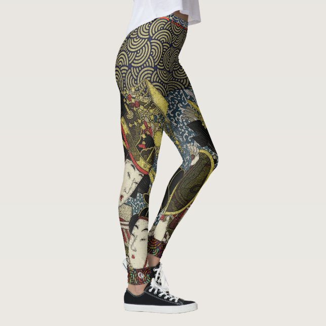 Japanese Imperial Court Performers Leggings (Right)