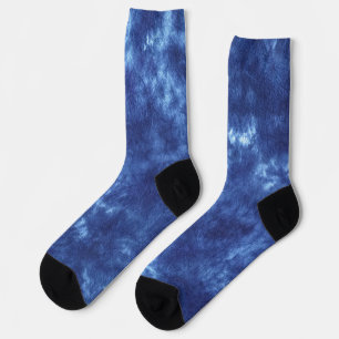 Japanese Indigo Blue Socks