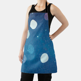 Japanese Indigo Dye Blue Apron