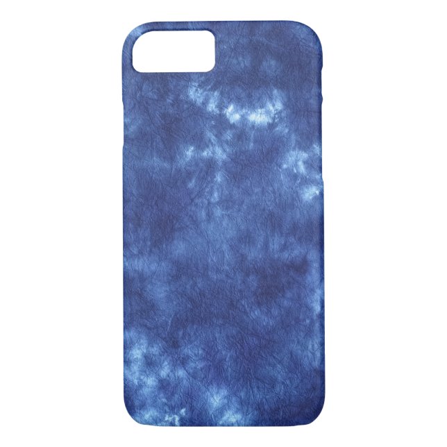 Japanese Indigo Dye Blue Case-Mate iPhone Case (Back)