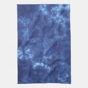 Japanese Indigo Dye Blue Tea Towel