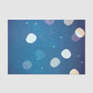 Japanese Indigo Dye Blue Tissue Paper