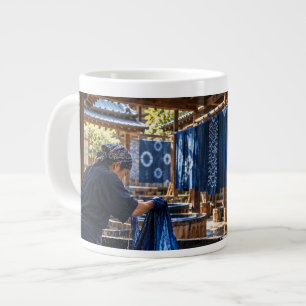 Japanese Indigo Dyeing Mug