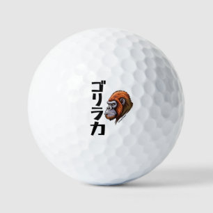 Japanese-Inspired Gorilla Strength Golf Balls