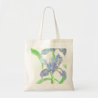 Japanese Irises Tote Bag
