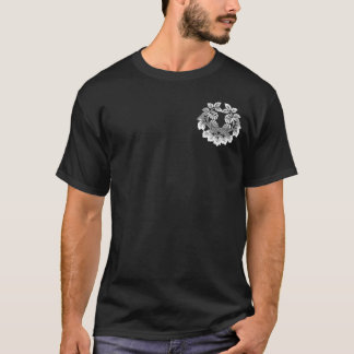 Japanese Ivy Wreath Crest - Tsuta no Maru Kamon T- T-Shirt
