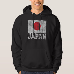 Japanese Japan Flag Pride Roots Country Family Nat Hoodie