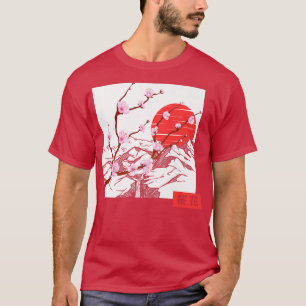 Japanese  Japan Flower Lover  Sakura Cherry Blosso T-Shirt