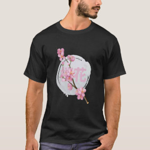Japanese Japan Flower Sakura Cherry Blossom And Mo T-Shirt