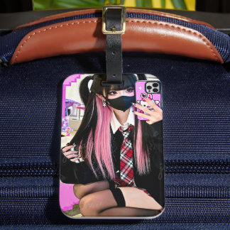 Japanese Jirai Kei Fashion Collection Luggage Tag