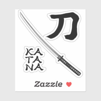 Japanese Kanji Calligraphy Sword