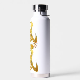 Japanese kanji character "鳳凰" (phoenix) water bottle