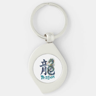 Japanese kanji Dragon -RYU- Key Ring