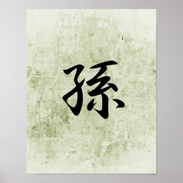Japanese Kanji for Granddaughter - mago Poster (Front)