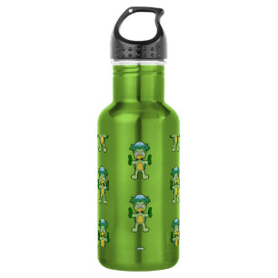 Japanese Kappa Yokai Monster Pattern 532 Ml Water Bottle