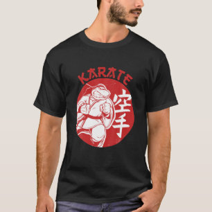 Japanese Karate Turtle - Funny Martial Arts Karate T-Shirt