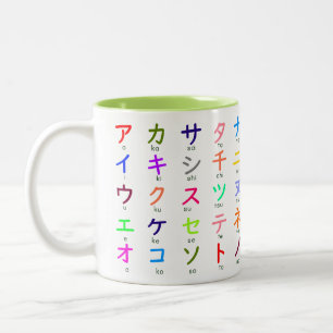 Japanese Katakana Mug