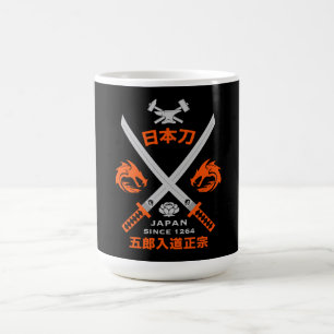 Japanese Katana Sword Coffee Mug
