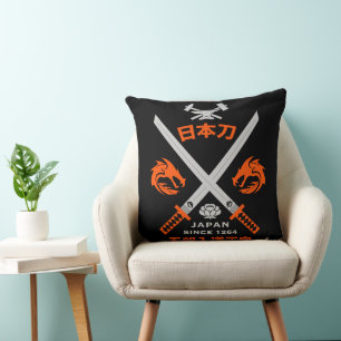 Japanese Katana Sword Cushion