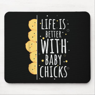 Japanese Kawaii Chicken Farming Spring Easter Ba  Mouse Mat