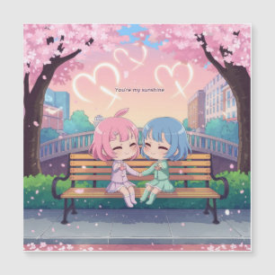 Japanese kawaii couple sunshine
