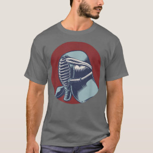 Japanese Kendo Mask Rising Sun T-Shirt Copy Copy C