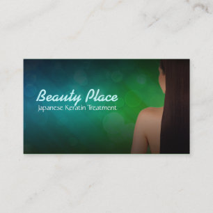 japanese keratin treatment Business Cards