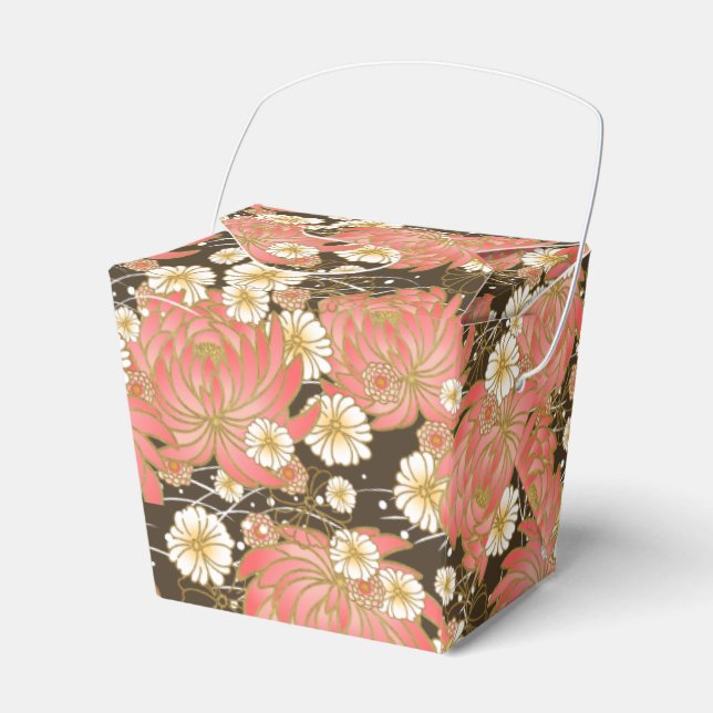 Japanese Kimono Fabric styled Favour box (Front Side)