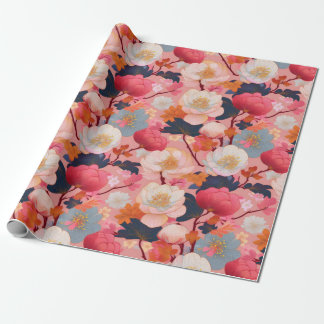 Japanese Kimono Fabric styled wrap Wrapping Paper