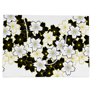 Japanese Kimono pattern Gift bag SAKURA