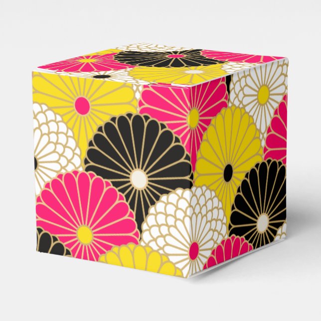 Japanese Kimono pattern Gift box (Front Side)