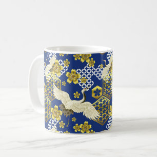 Japanese Kimono pattern mug